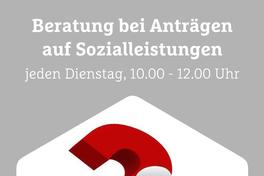 Beratung bei Anträgen auf Sozialleistungen