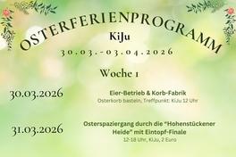 Osterprogramm KiJu
