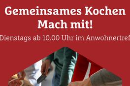 Gemeinsames Kochen – Mach mit!