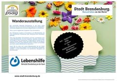 Text mit Kopf